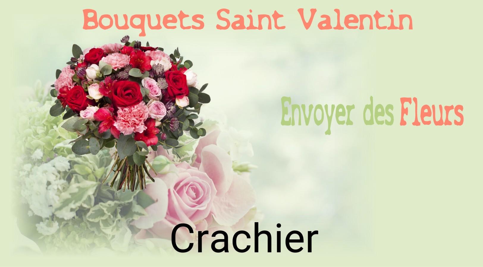 Roses de Saint-Valentin livrées à Crachier